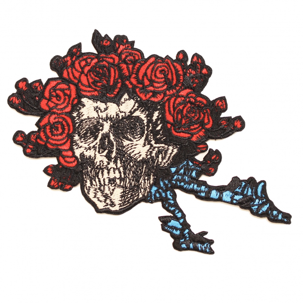 Grateful Dead Bertha Skull Patch