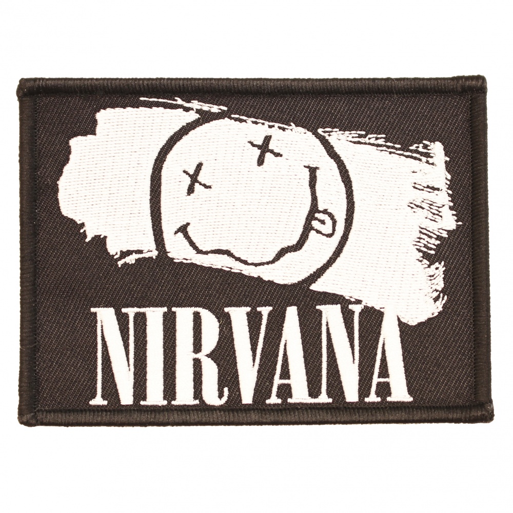 Nirvana Happy Face Paint Patch