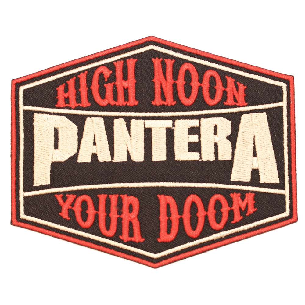 Pantera High Noon Your Doom Logo Patch