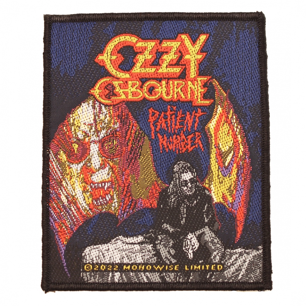 Ozzy Osbourne Patient Number 9 Patch