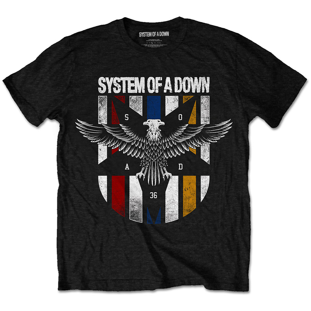 System of A Down Eagle Colours Unisex T-Shirt