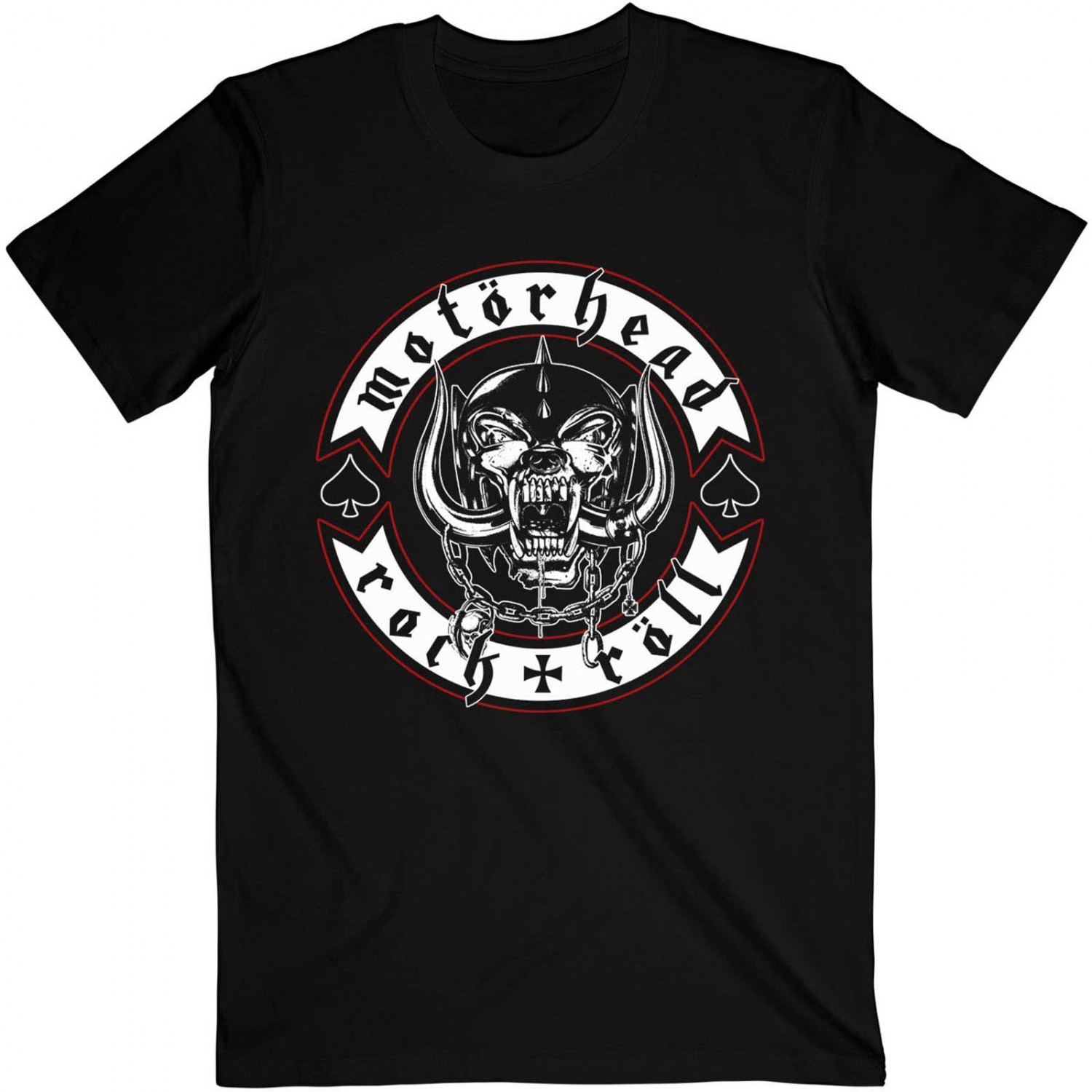 Motorhead Rock + Roll Biker Unisex T-Shirt