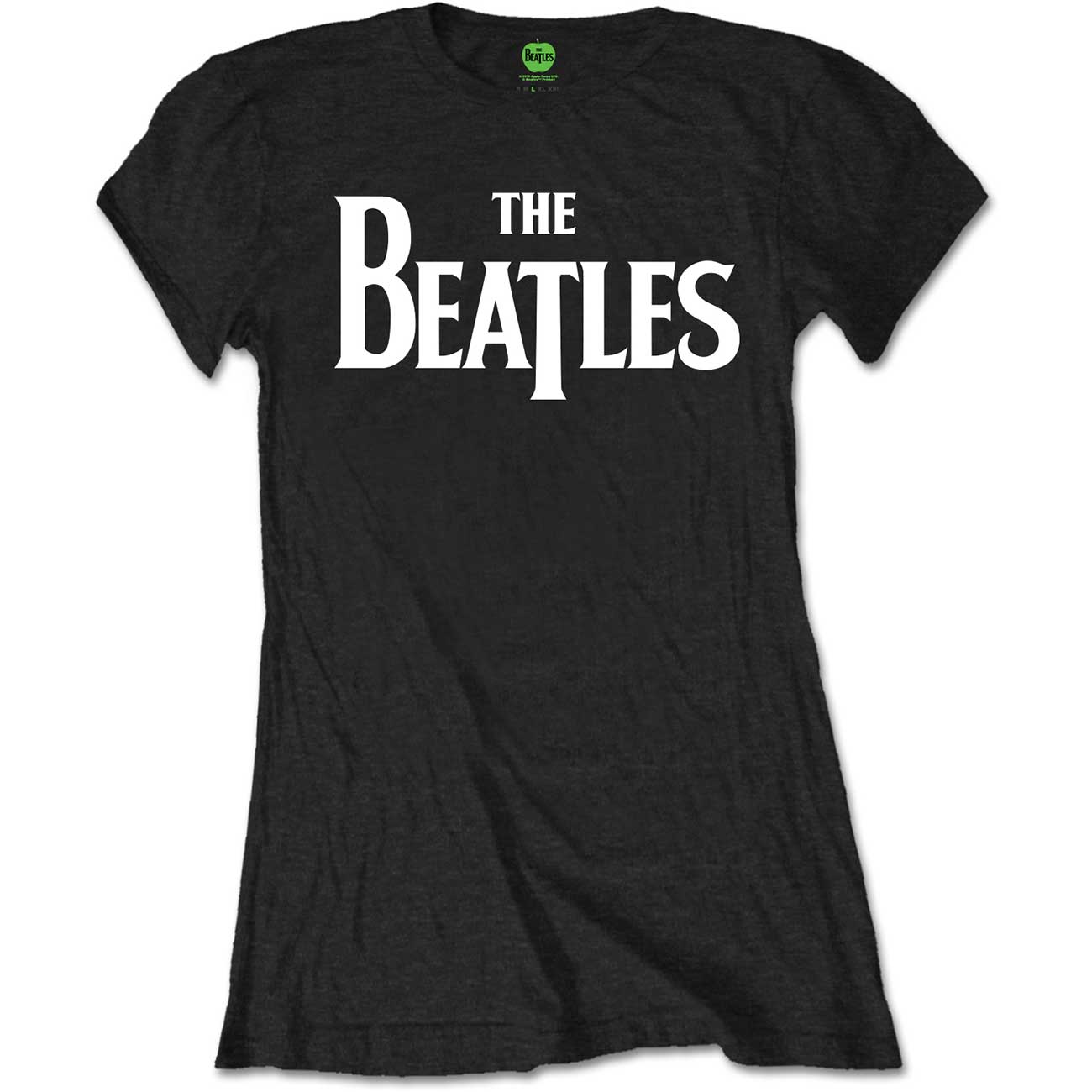 The Beatles Drop T Logo Ladies T-Shirt