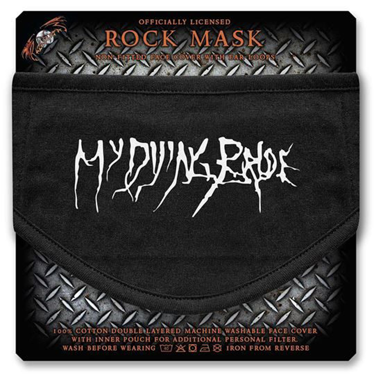 My Dying Bride Logo Face Mask