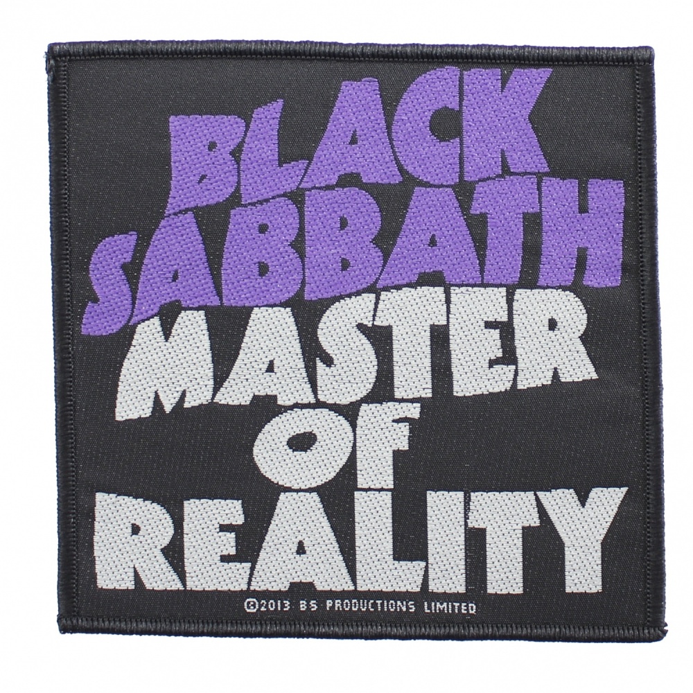 Black Sabbath Master of Reality Patch