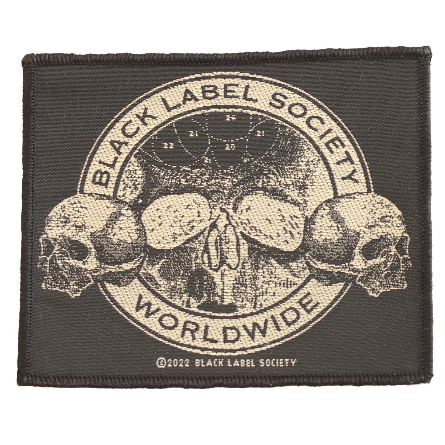 Black Label Society Worldwide Patch