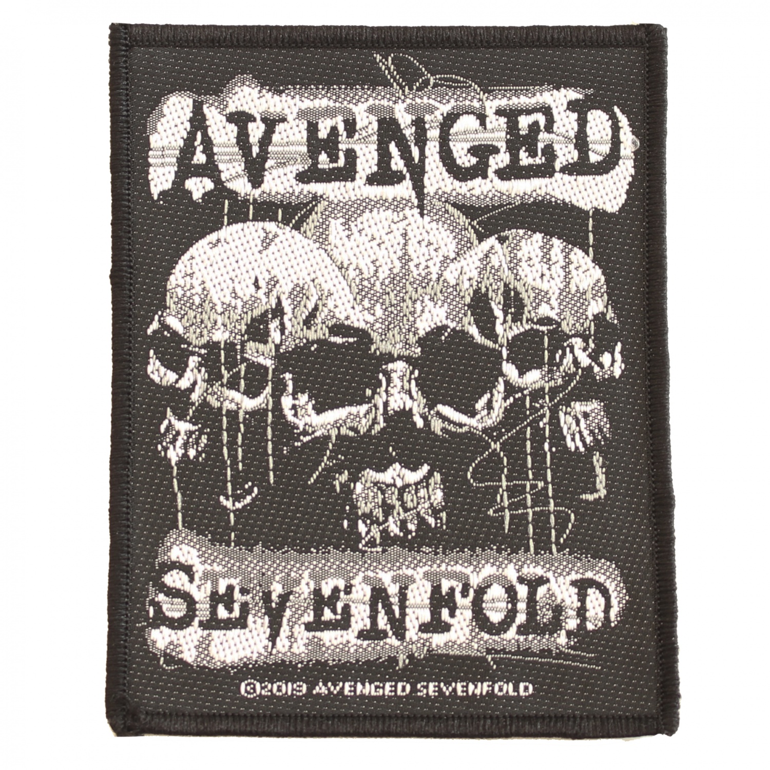 Avenged Sevenfold 3 Skulls Patch