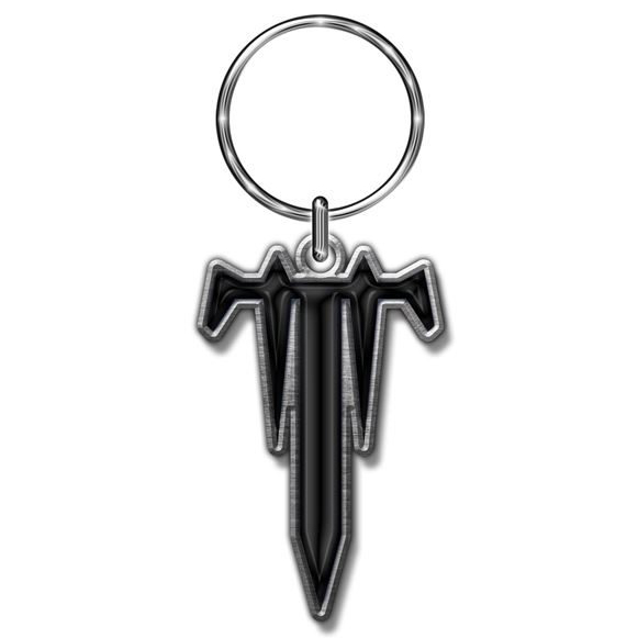 Trivium T Logo Metal Keyring