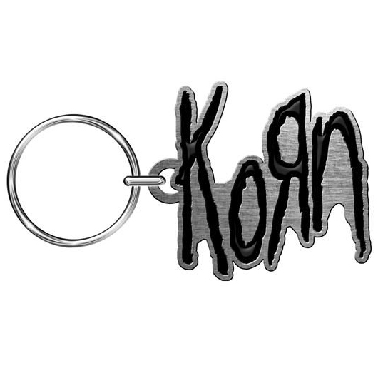 Korn Logo Metal Keyring