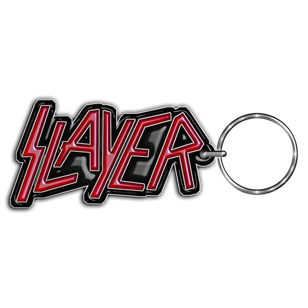 Slayer Logo Metal Keyring