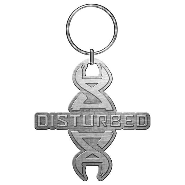 Disturbed Logo Metal Keyring