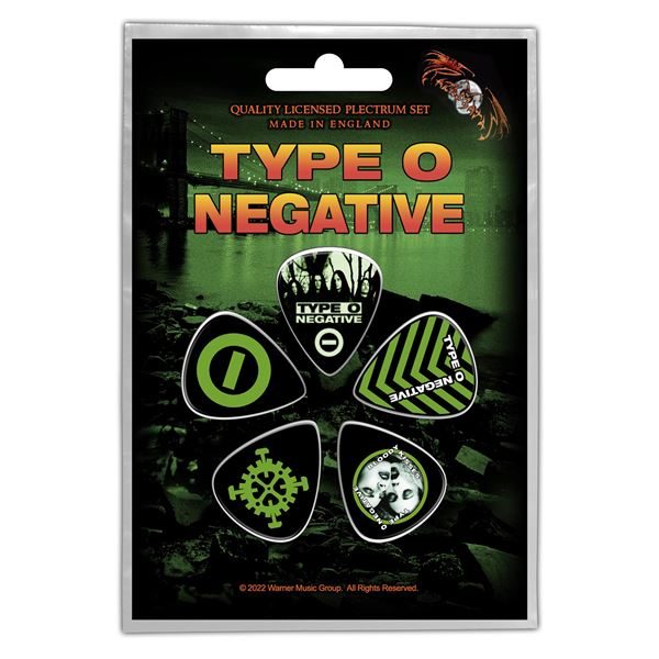 Type O Negative World Coming Down Plectrum Set