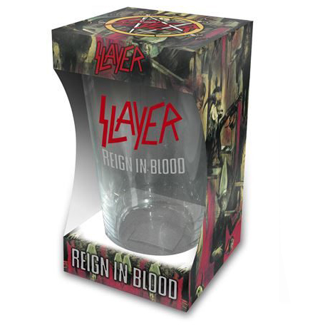 Slayer Reign In Blood Beer Glass