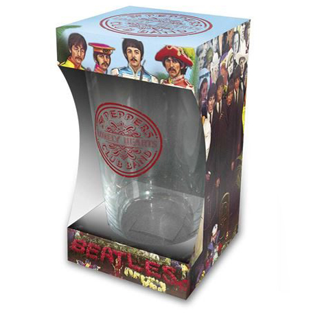 The Beatles Sgt Peppers Beer Glass