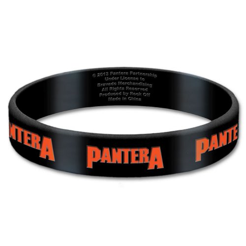 Pantera Logo Gummy Wristband