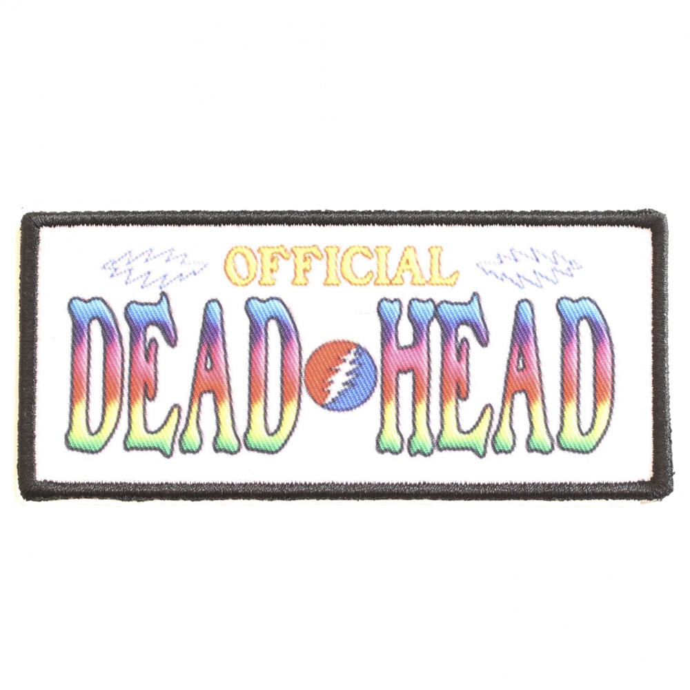 Grateful Dead Official Dead Head Patch