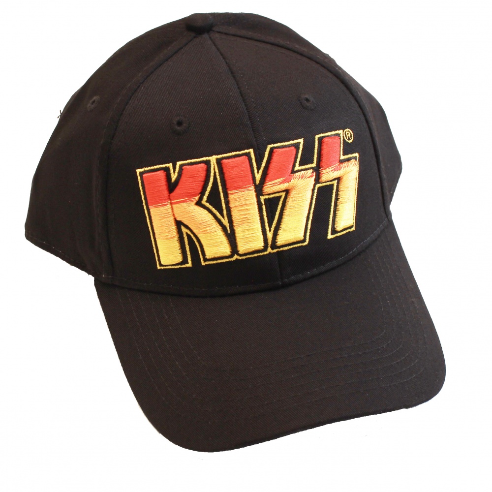 KISS Flames Logo Baseball Cap