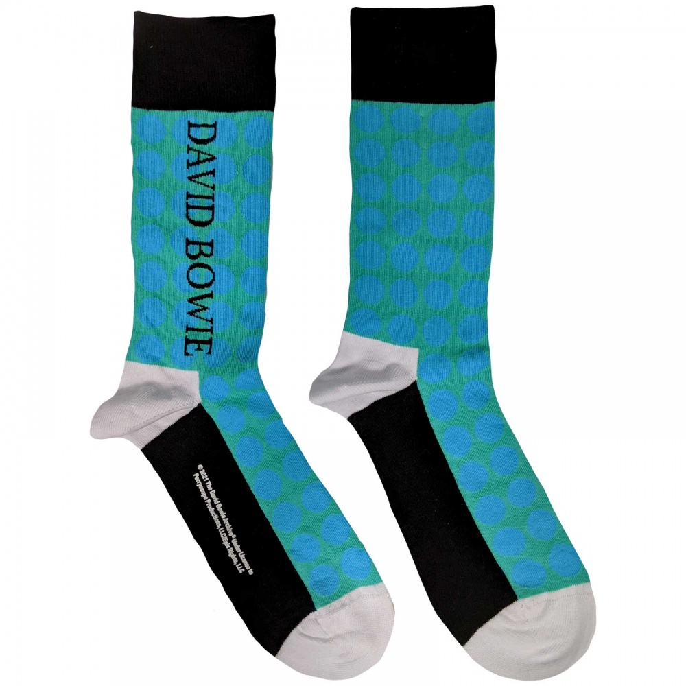 David Bowie Logo Circles Socks (7-11)