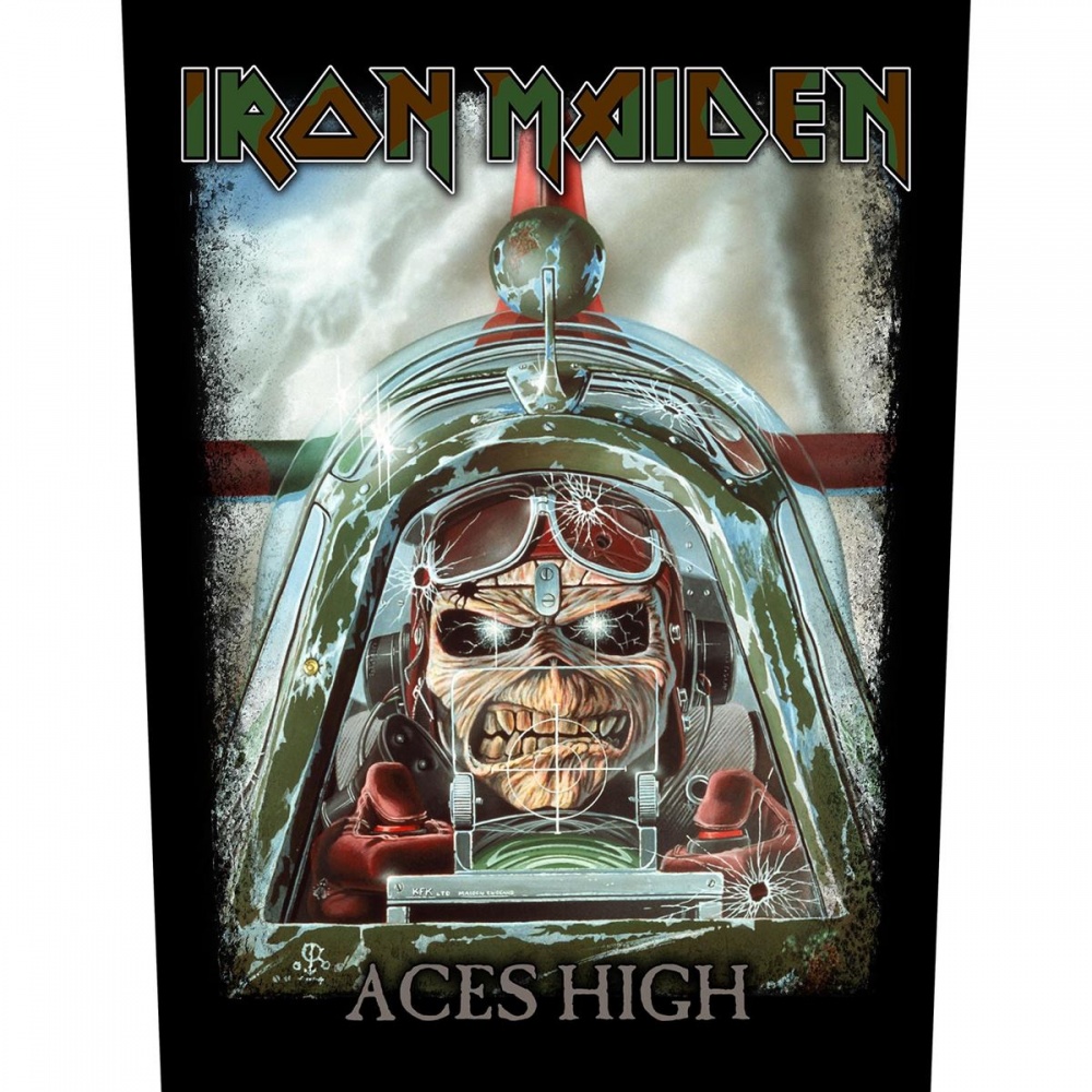 Iron Maiden Aces High Back Patch