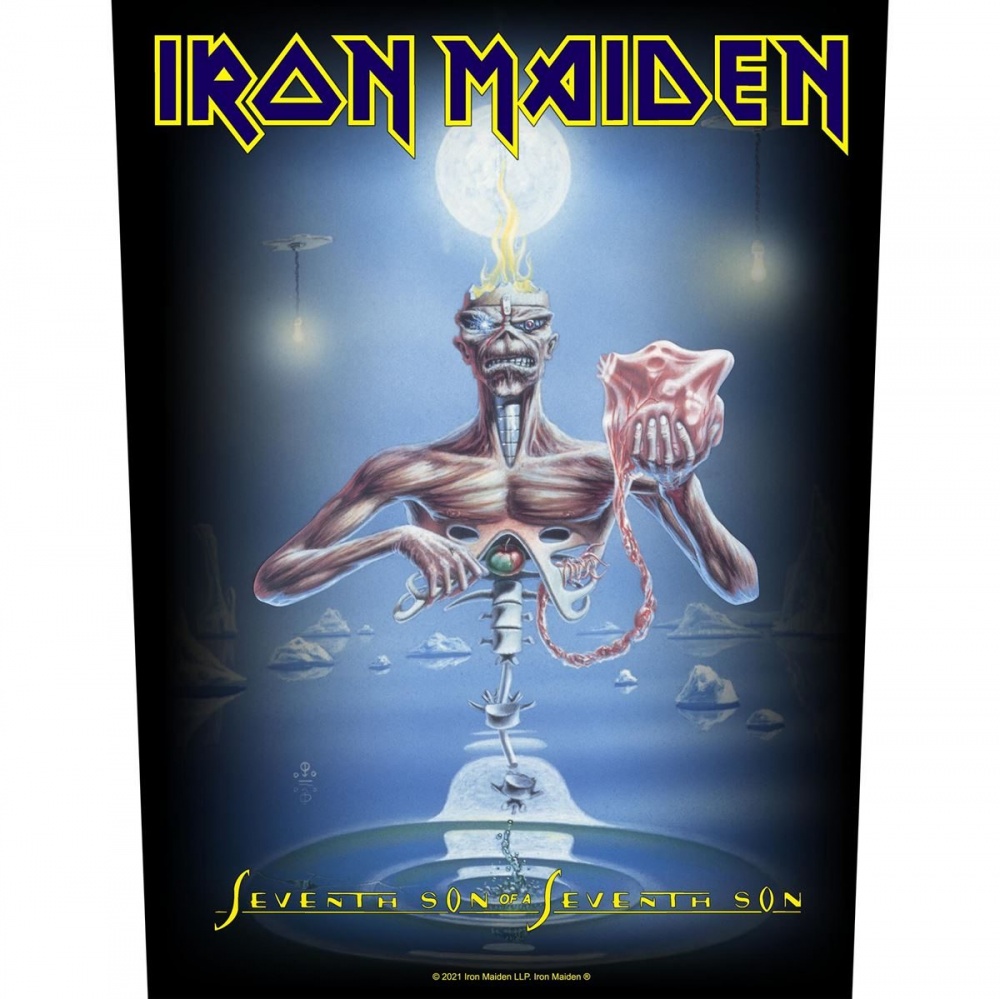 Iron Maiden Seventh Son of a Seventh Son Back Patch