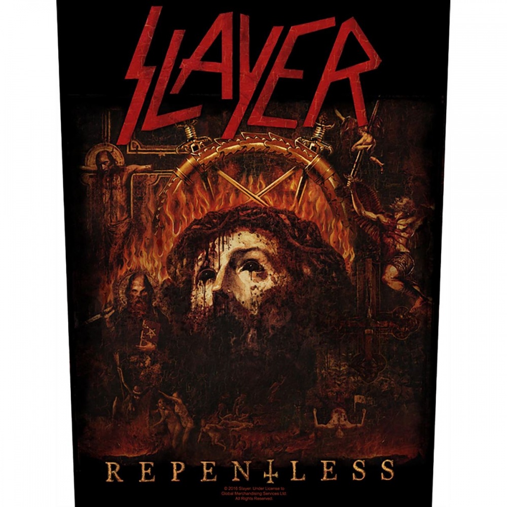 Slayer Repentless Back Patch