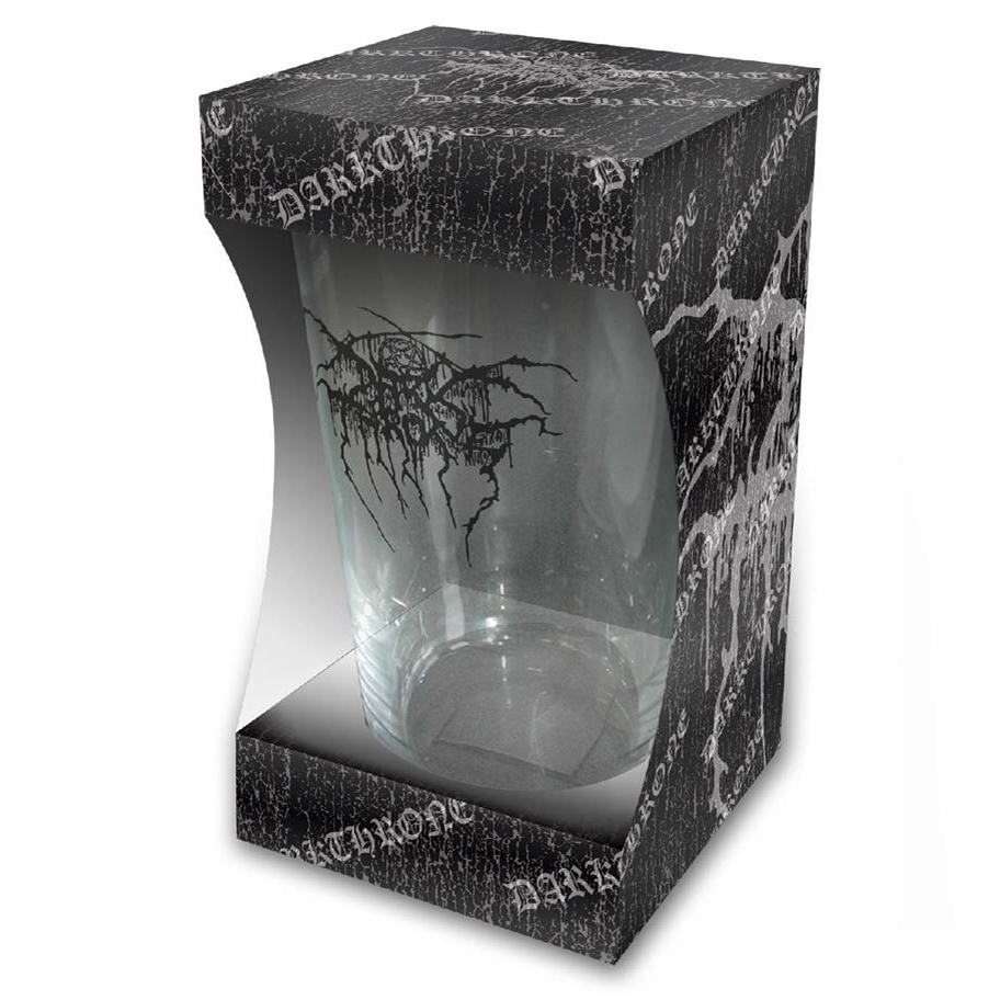 Darkthrone Logo Beer Glass