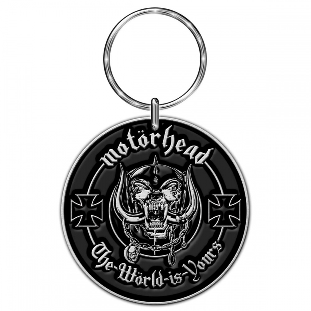 Motorhead The World Is Yours Metal Keyring