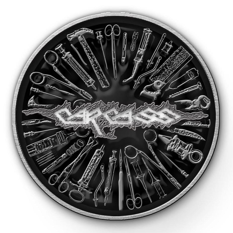 Carcass Tools Pin Badge