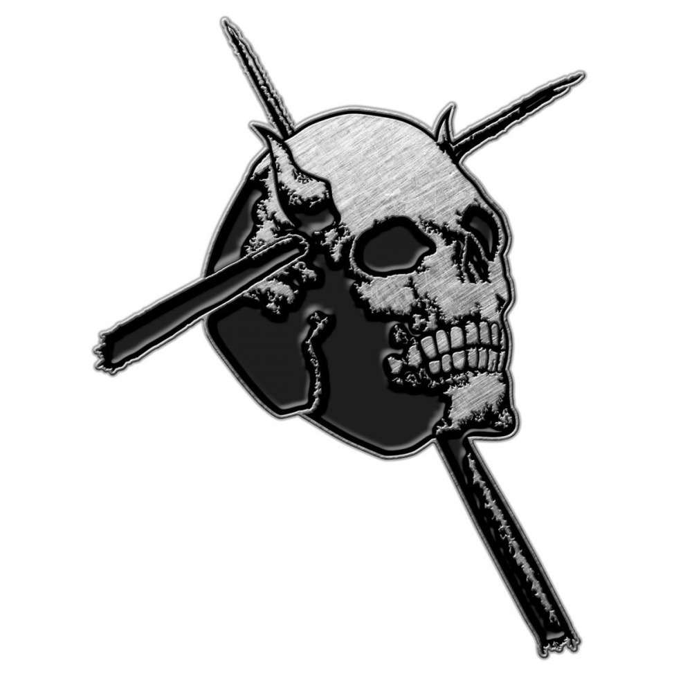 Candlemass Skull Pin Badge