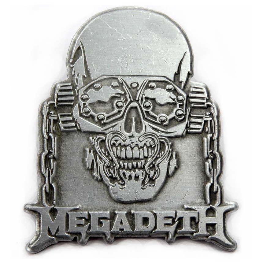 Megadeth Vic Rattlehead Pin Badge