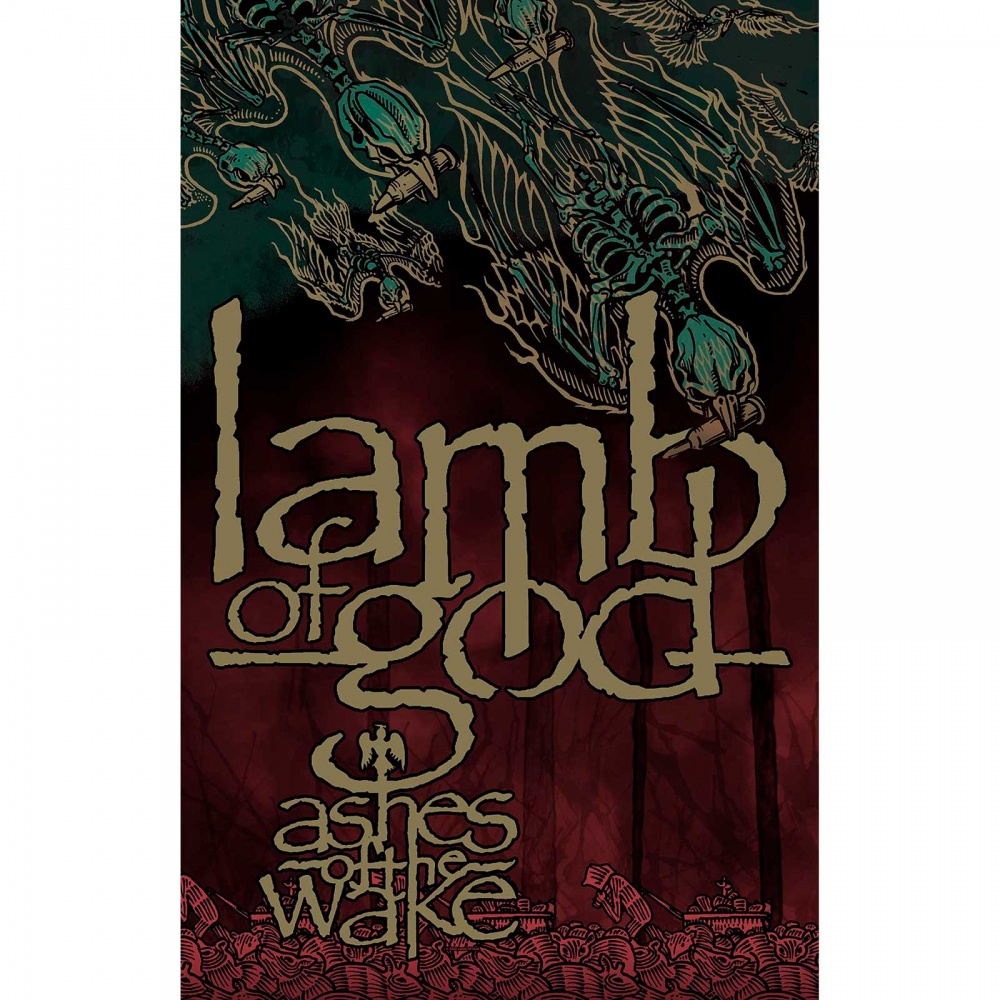 Lamb of God Ashes of The Wake Poster Flag