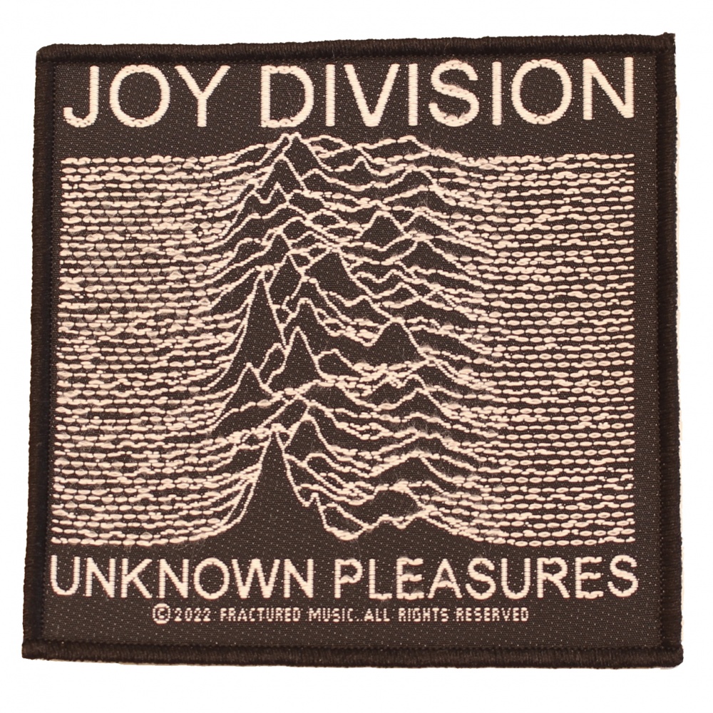 Joy Division Unknown Pleasures Patch