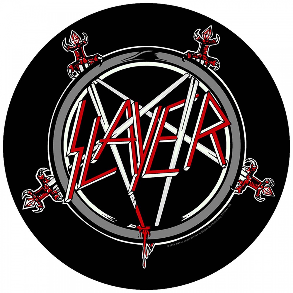 Slayer Pentagram Back Patch