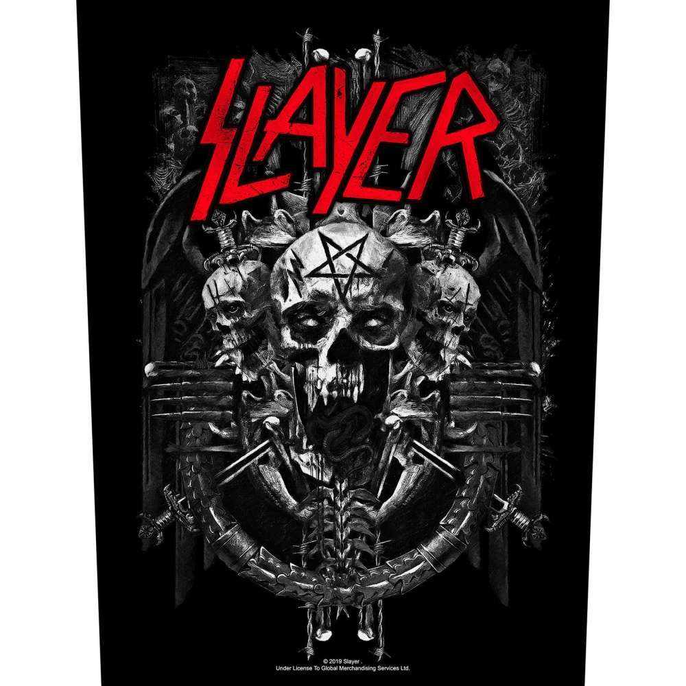 Slayer Demonic Back Patch