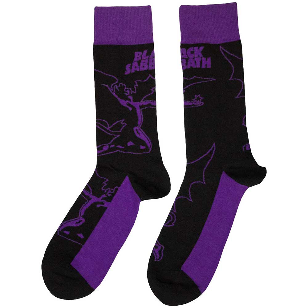 Black Sabbath Logo & Demon Socks (7-11)