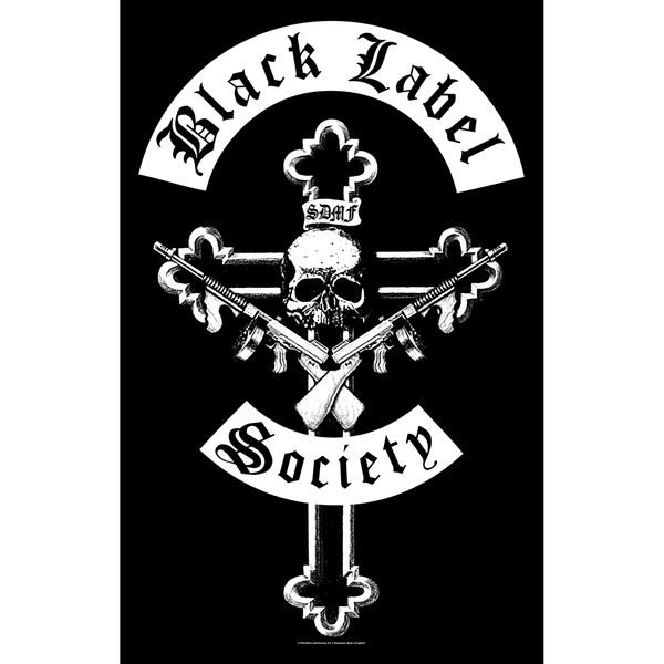Black Label Society Mafia Poster Flag