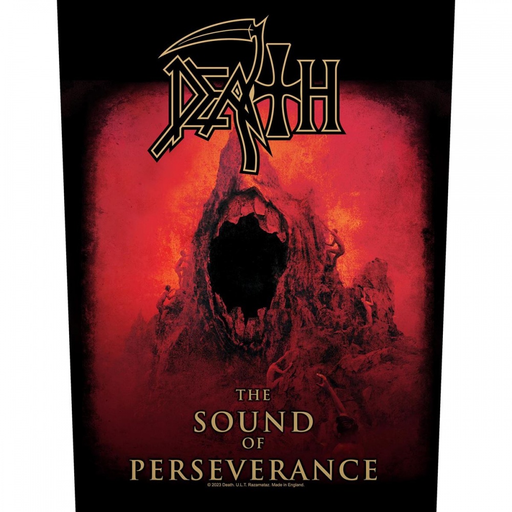 Death The Sound of Perseverance Back Patch