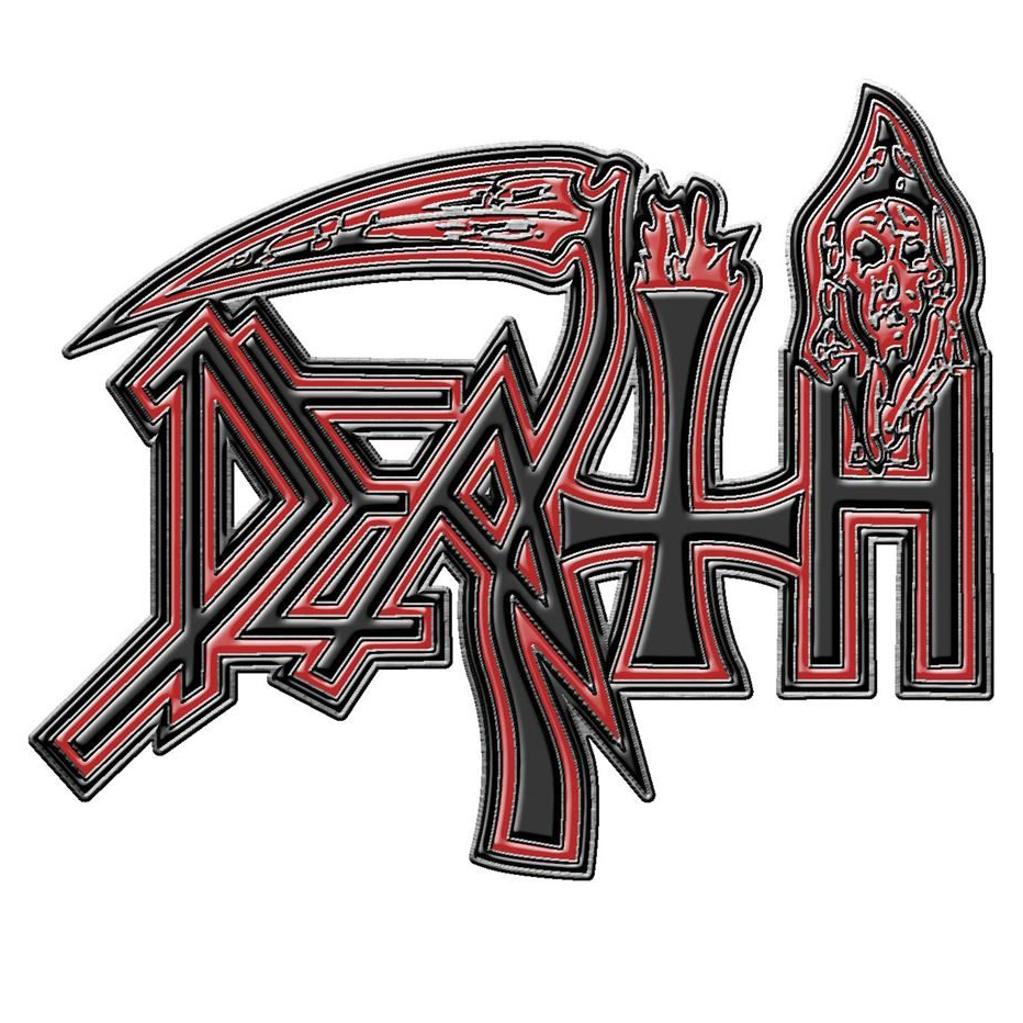 Death Human Logo Pin Badge