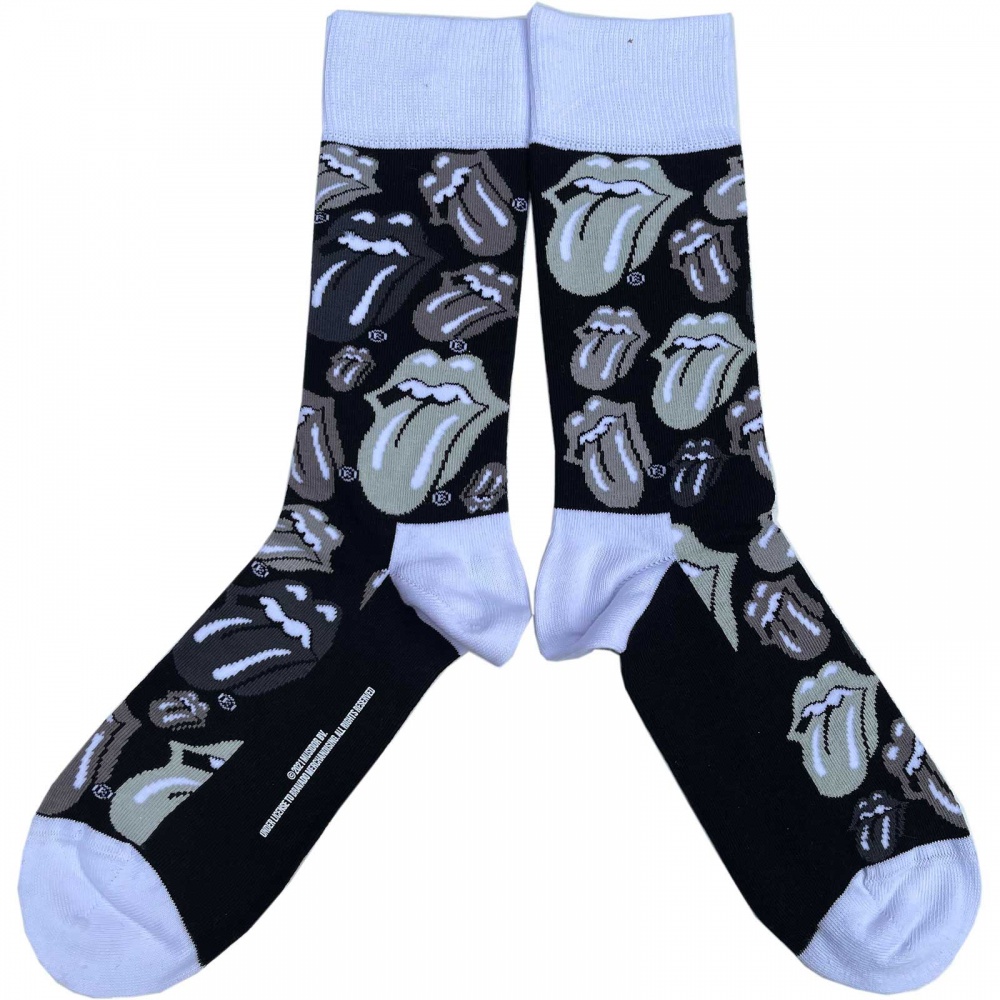 The Rolling Stones Mono Tongues Socks (7-11)