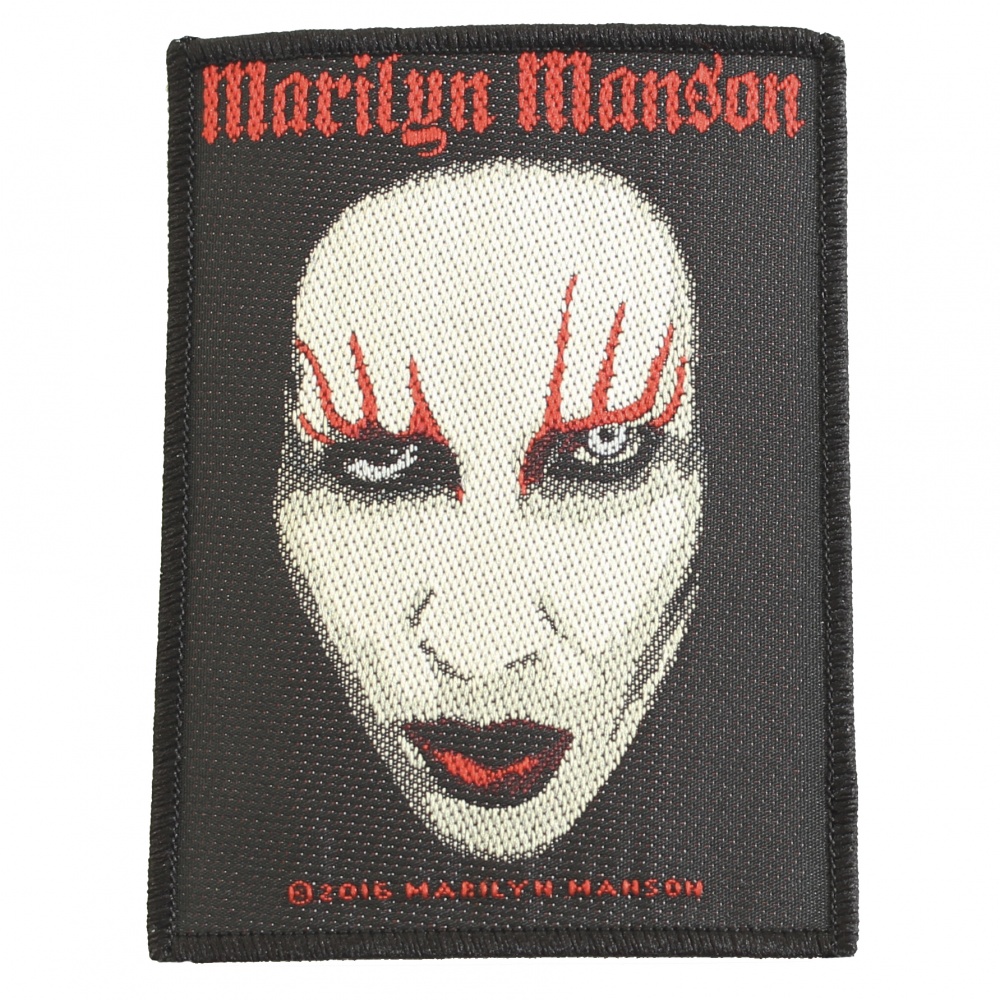 Marilyn Manson Face Patch