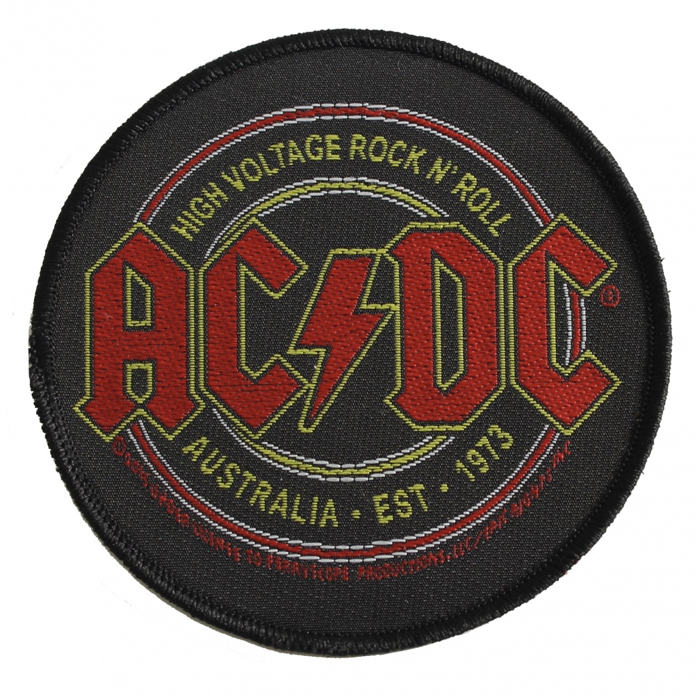 AC/DC High Voltage Rock n Roll Patch