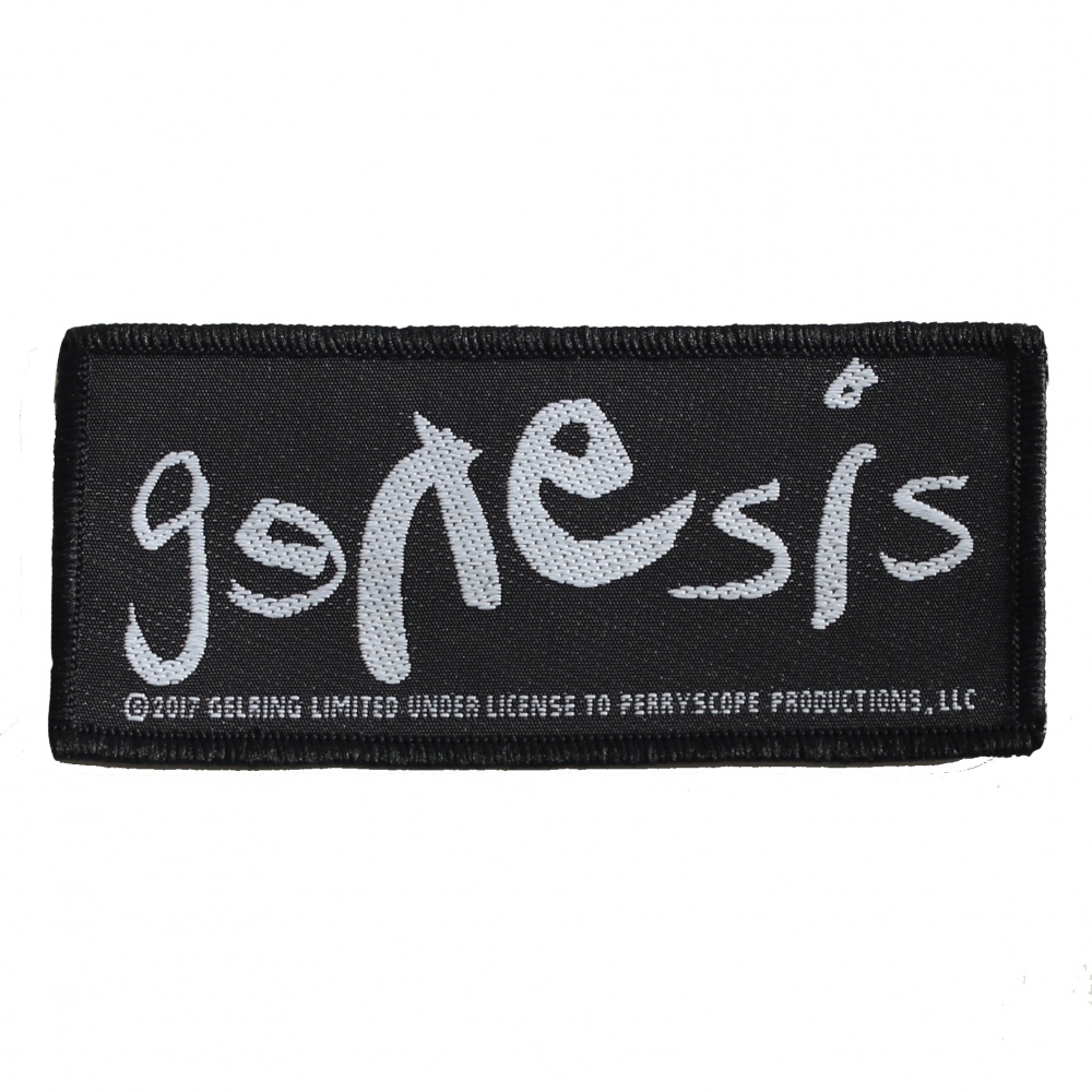 Genesis White Logo Patch