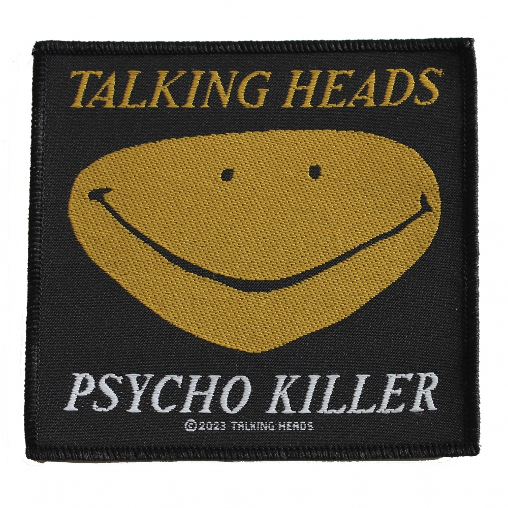 Talking Heads Psycho Killer Patch