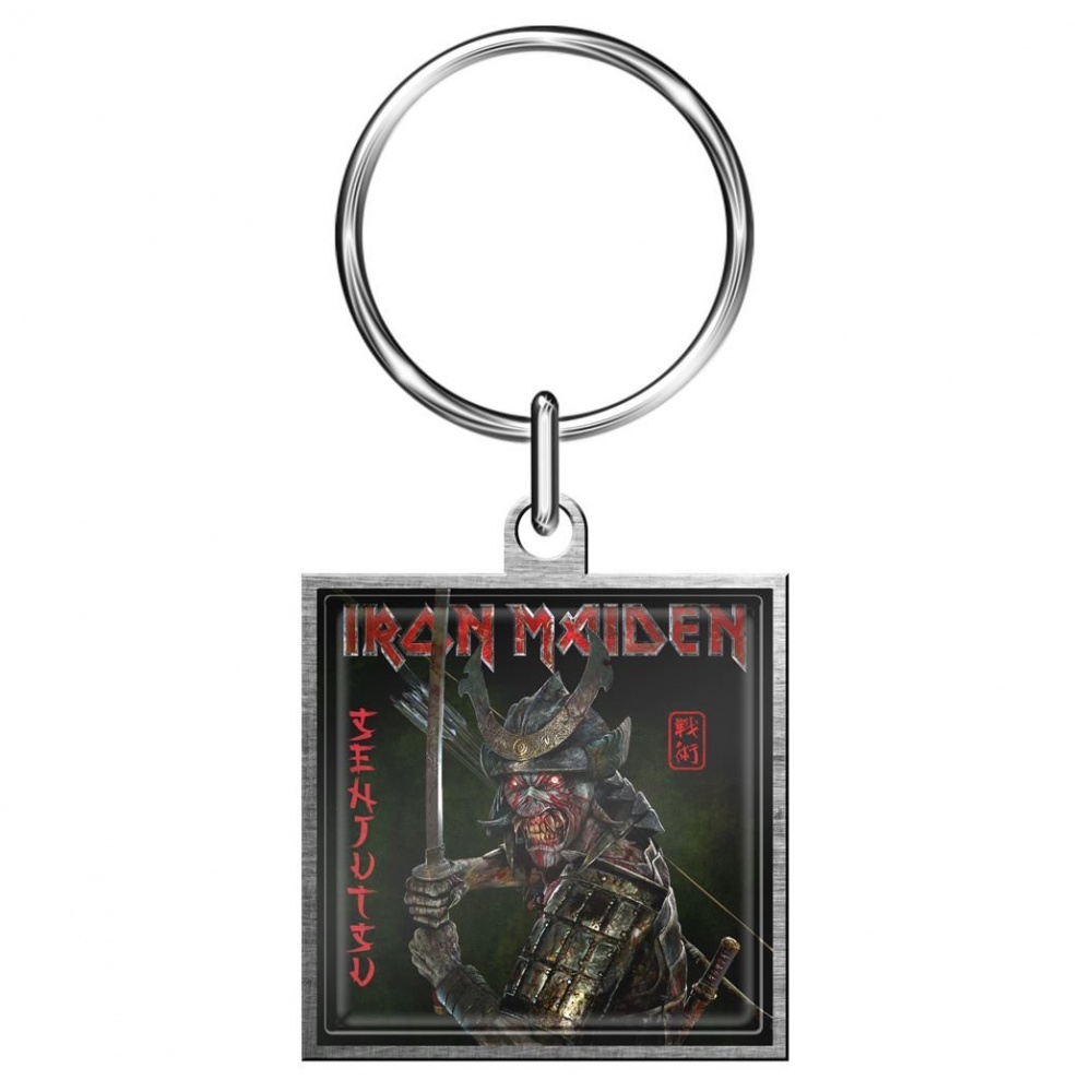 Iron Maiden Senjutsu Metal Keyring