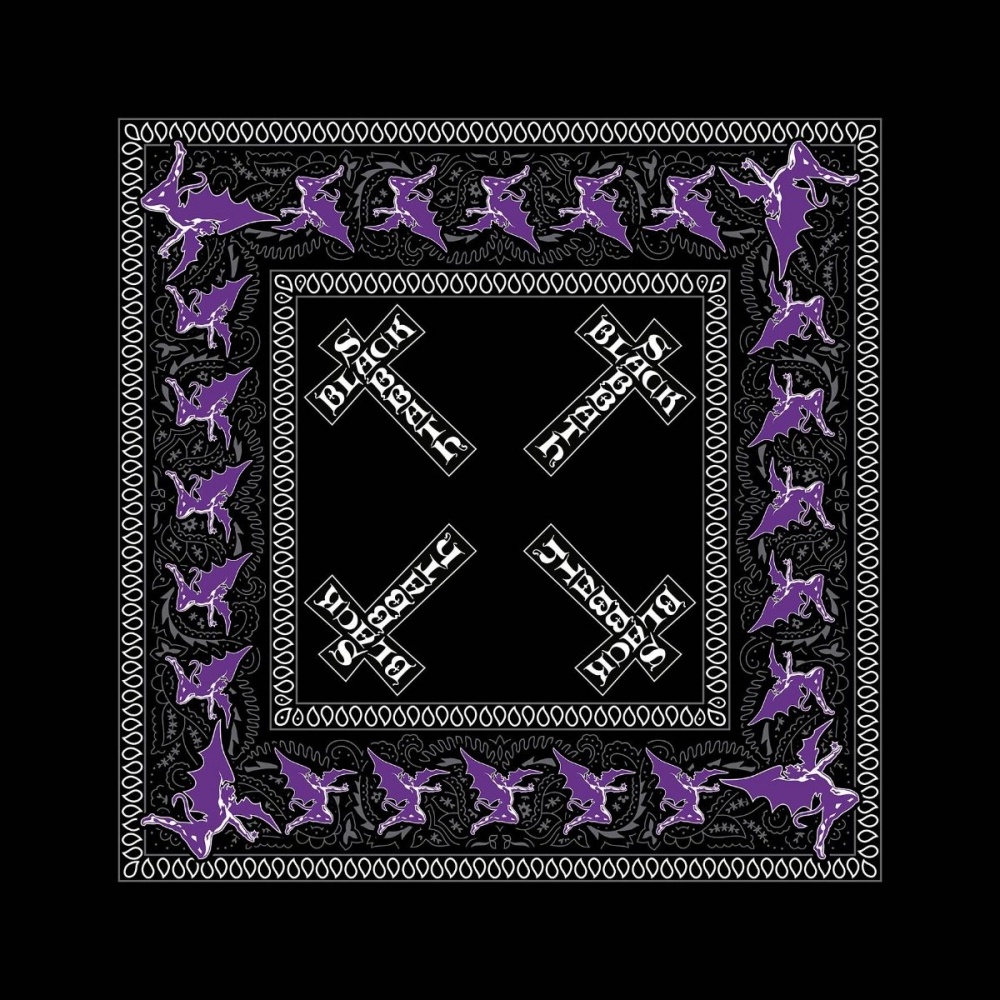 Black Sabbath Cross Logo Bandana