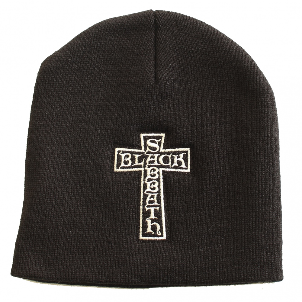 Black Sabbath Cross Logo Beanie Hat