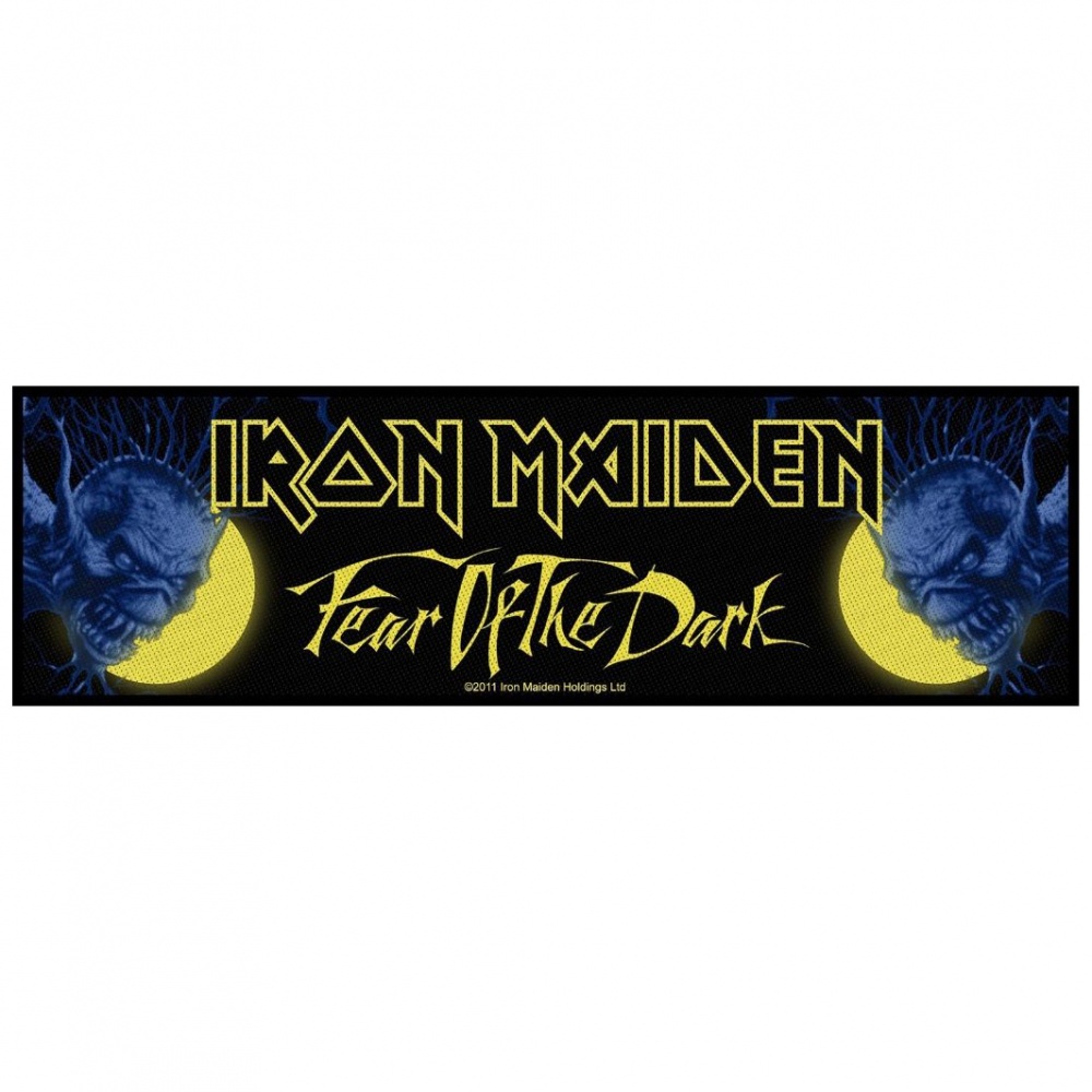 Iron Maiden Fear of The Dark Logo Patch