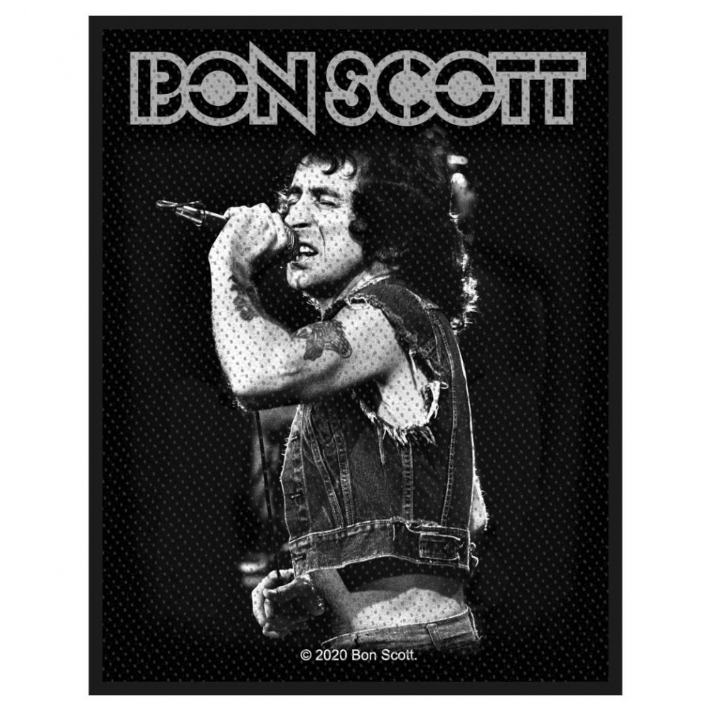 Bon Scott (AC/DC) Patch