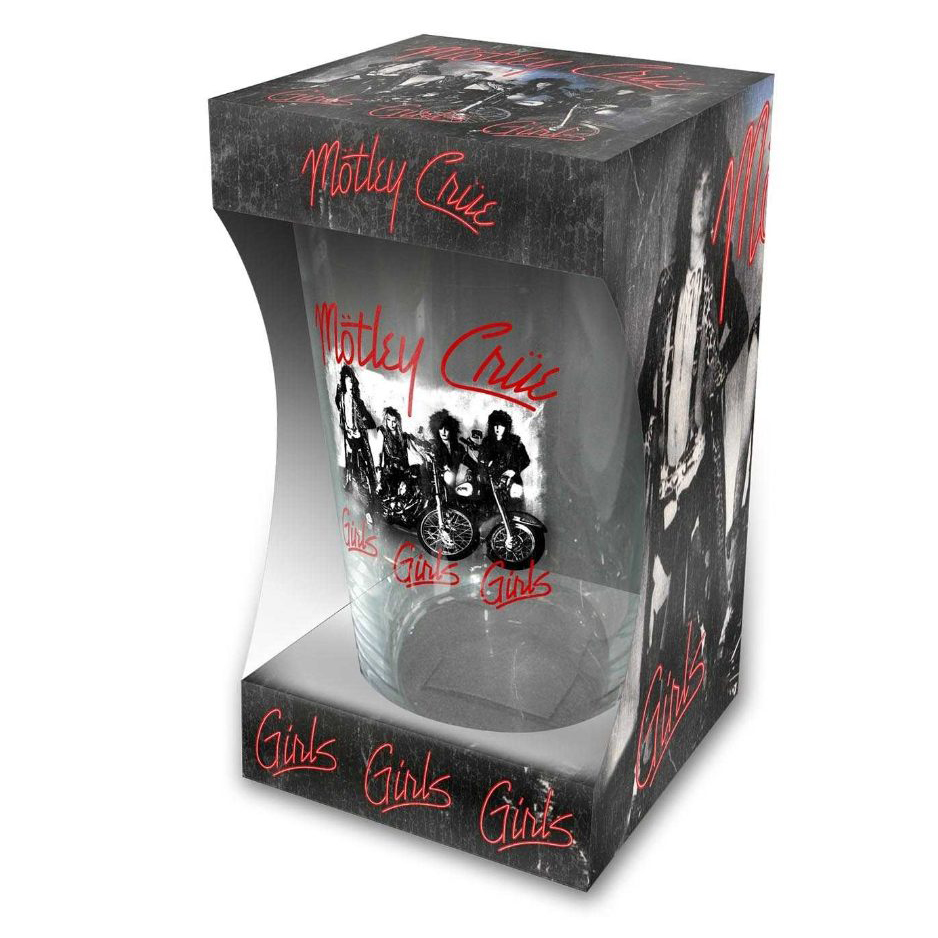 Motley Crue Girls Girls Girls Beer Glass