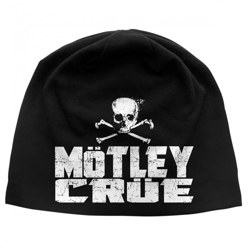 Motley Crue Skull Logo Beanie Hat